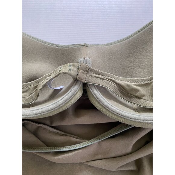 Alessandra B Women's Olive Green Camisole With Built-In Bra Size 42C Top Y2K - Picture 6 of 10